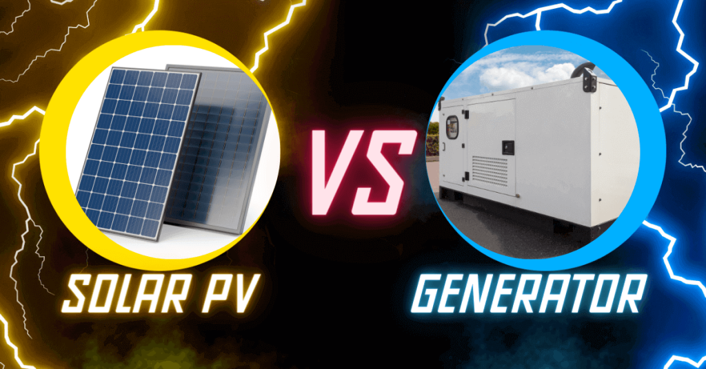 Solar Vs Generator: Which is best for my home?