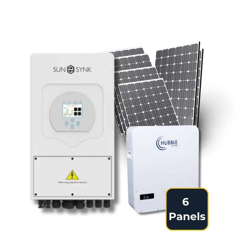 3KW SOLAR KIT WITH BATTERY BACKUP | InPower Energy | Faircape Group